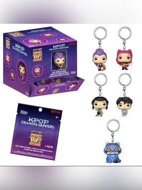 Funko Pocket Pop - Kpop Demon Hunters Funko Keychain Blind Mystery Bag